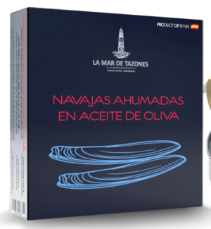 Navajas Ahumadas en Aceite de Oliva
