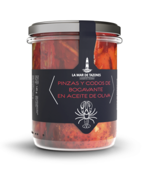 BOGAVANTE AZUL EN ACEITE DE OLIVA CETAREA LA MAR DE TAZONES